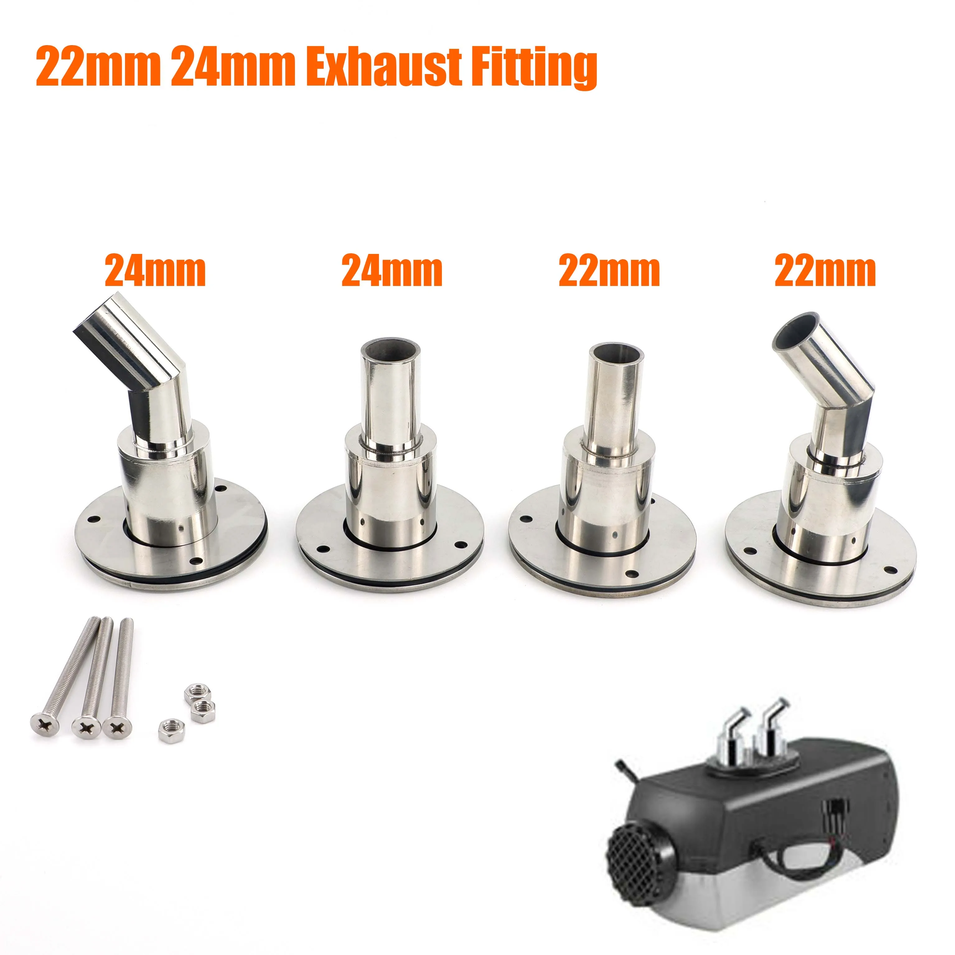 22mm / 24mm Stainless Steel Thru Hull Exhaust Fitting Tube Pipe Socket Hardware Part Air Diesel Heater For Car Boat Truck
22mm / 24mm Stainless Steel Thru Hull Exhaust Fitting Tube Pipe Socket Hardware Part Air Diesel Heater For Car Boat Truck