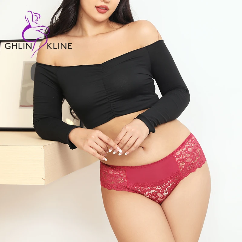 4XL Plus Size Women's Sexy Lace Panties Underwear Soft Comfortable Smooth Underpants Breathable Cotton Crotch Elastic Briefs
4XL Plus Size Women's Sexy Lace Panties Underwear Soft Comfortable Smooth Underpants Breathable Cotton Crotch Elastic Briefs