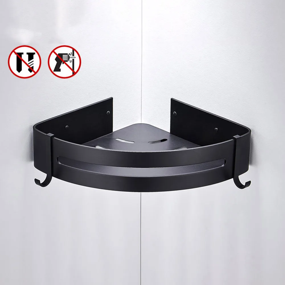 Multifunction Aluminum Bathroom Shower Storage Rack Non-Perforated Holder Organizer Shelves Wall Hanging Rack Shampoo Tray
Multifunction Aluminum Bathroom Shower Storage Rack Non-Perforated Holder Organizer Shelves Wall Hanging Rack Shampoo Tray