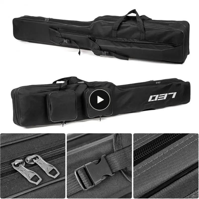 Collapsible Oxford Cloth Fishing Rod Bag Double Layer Knife Shaped Big Belly Fishing Gear Pouch Zipped Case Fishing Tackle Bags
Collapsible Oxford Cloth Fishing Rod Bag Double Layer Knife Shaped Big Belly Fishing Gear Pouch Zipped Case Fishing Tackle Bags