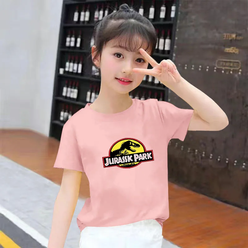 Summer children's T-shirt Jurassic Park T Shirt Boy girl Dinosaur shirt 3D Print Jurassic World Set Clothes for kids Casual Tops
Summer children's T-shirt Jurassic Park T Shirt Boy girl Dinosaur shirt 3D Print Jurassic World Set Clothes for kids Casual Tops
