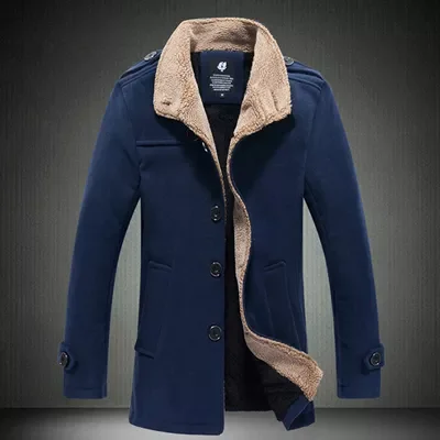 New2022 Winter Men's Wool Jackets Casual Man Fleece Warm Windbreaker Blends Coats Mens Outwear Fur Stand Collar Jackets Clot
New2022 Winter Men's Wool Jackets Casual Man Fleece Warm Windbreaker Blends Coats Mens Outwear Fur Stand Collar Jackets Clot