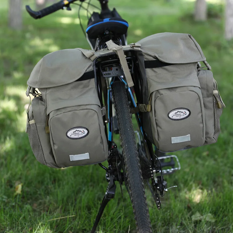Bicycle Pack Bag Rear Shelf Bag Large Capacity Waterproof Long-distance Riding Camel Bag Rainwater Prevention Equipment
Bicycle Pack Bag Rear Shelf Bag Large Capacity Waterproof Long-distance Riding Camel Bag Rainwater Prevention Equipment