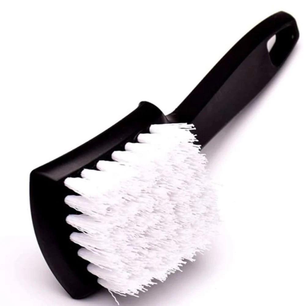 1pcs Car Tire Carpet Cleaning Brush (Black Handle White Wire) For Scrubbing Tires / Floor Matt / Carpets, Wheel Cleaning
1pcs Car Tire Carpet Cleaning Brush (Black Handle White Wire) For Scrubbing Tires / Floor Matt / Carpets, Wheel Cleaning