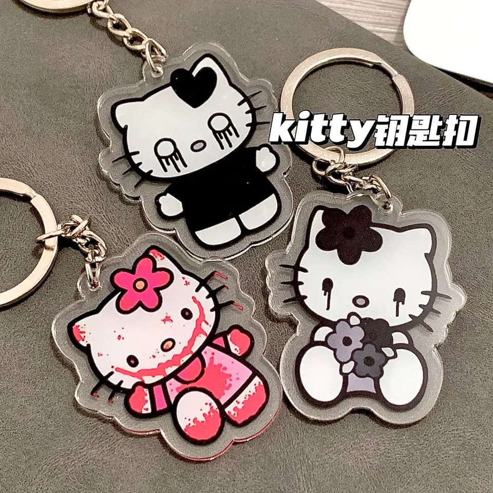 Акриловый брелок для ключей с героями мультфильмов Hello Kitty Sanrio ужасная серия Kt украшение для рюкзака Подвеска для пары подарки для хороших друзей
Акриловый брелок для ключей с героями мультфильмов Hello Kitty Sanrio ужасная серия Kt украшение для рюкзака Подвеска для пары подарки для хороших друзей
