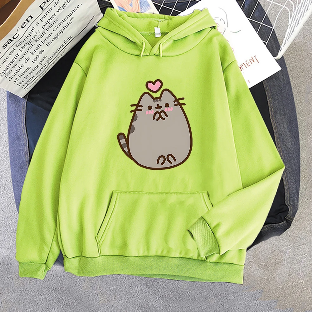 Chubby Cat He's Comparing Hearts Anime Hoodie MEN Kawaii/Cute Harajuku Sweatwear Couple Sweatshirt Cartoon Four Seasons Printing
Chubby Cat He's Comparing Hearts Anime Hoodie MEN Kawaii/Cute Harajuku Sweatwear Couple Sweatshirt Cartoon Four Seasons Printing
