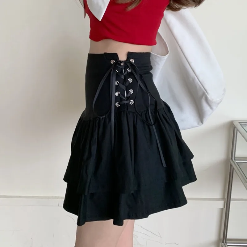High Waist Cute Skirt Women Summer 2022 Chic Fashion Lace Up Mini Skirt Preppy Style Kawaii Clothes
High Waist Cute Skirt Women Summer 2022 Chic Fashion Lace Up Mini Skirt Preppy Style Kawaii Clothes