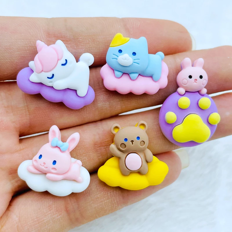 10Pcs New Cute Resin Mini Cartoon Animal Unicorn Flat Back Cabochon Scrapbook Kawaii DIY Embellishments Decorate Accessories F70
10Pcs New Cute Resin Mini Cartoon Animal Unicorn Flat Back Cabochon Scrapbook Kawaii DIY Embellishments Decorate Accessories F70