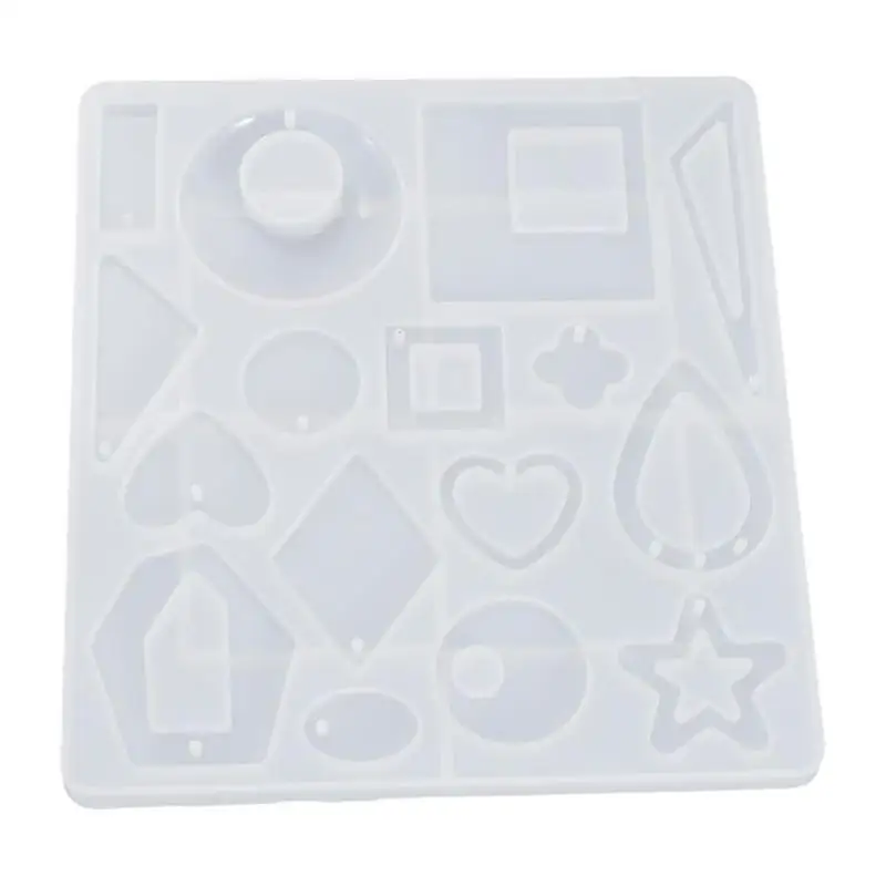Crystal Epoxy Resin Mold Earrings Pendants Casting Silicone Mould DIY Crafts Epoxy Resin Mold Ornaments Jewelry Making Tools
Crystal Epoxy Resin Mold Earrings Pendants Casting Silicone Mould DIY Crafts Epoxy Resin Mold Ornaments Jewelry Making Tools