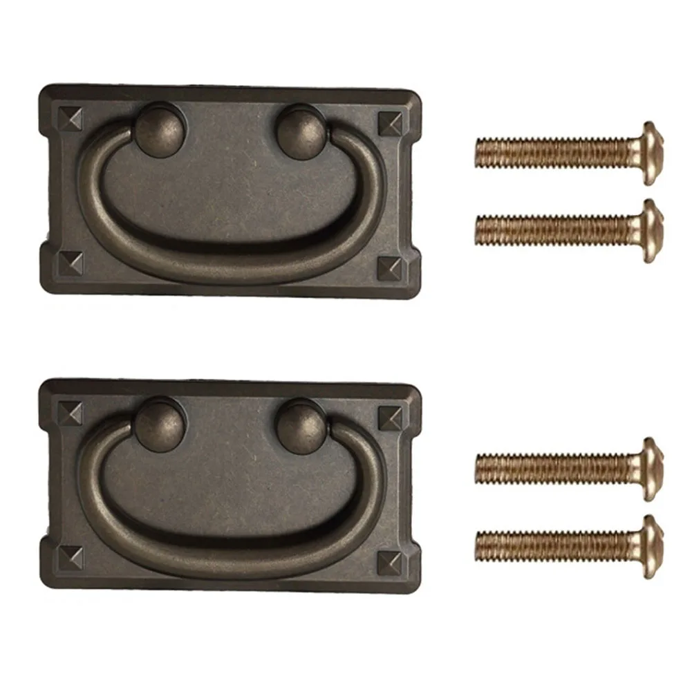 2PCS Antique Handle Furniture Drawer Pull Loop Hardware Classical Square Pull Ring Wardrobe Cabinets Knobs Drawer Handle
2PCS Antique Handle Furniture Drawer Pull Loop Hardware Classical Square Pull Ring Wardrobe Cabinets Knobs Drawer Handle