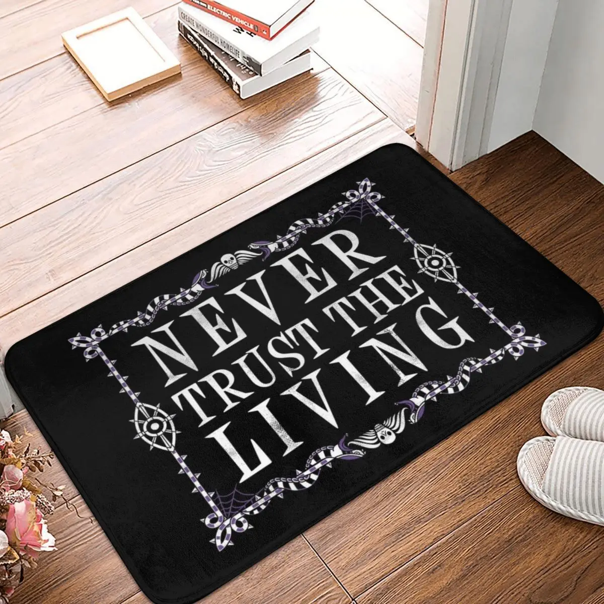 Never Trust The Living Beetlejuice Door Mat Decor 3D Rug Carpet Bathmat Anti-slip Entrance Living Room Home Kitchen Bedroom Art
Never Trust The Living Beetlejuice Door Mat Decor 3D Rug Carpet Bathmat Anti-slip Entrance Living Room Home Kitchen Bedroom Art