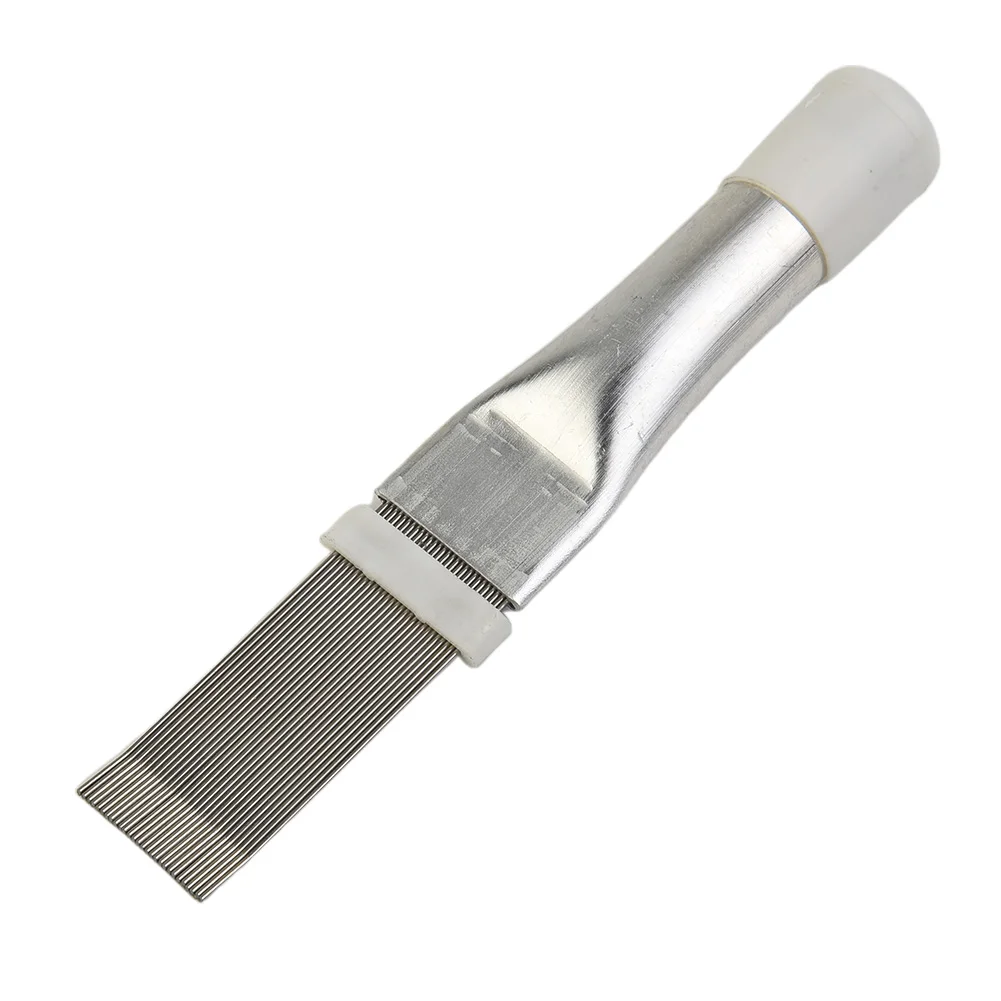 Condenser Fin Comb+Brush Set Radiator Fin Stainless Steel Straighten Accessories Air Conditioner Cleaning Brush
Condenser Fin Comb+Brush Set Radiator Fin Stainless Steel Straighten Accessories Air Conditioner Cleaning Brush