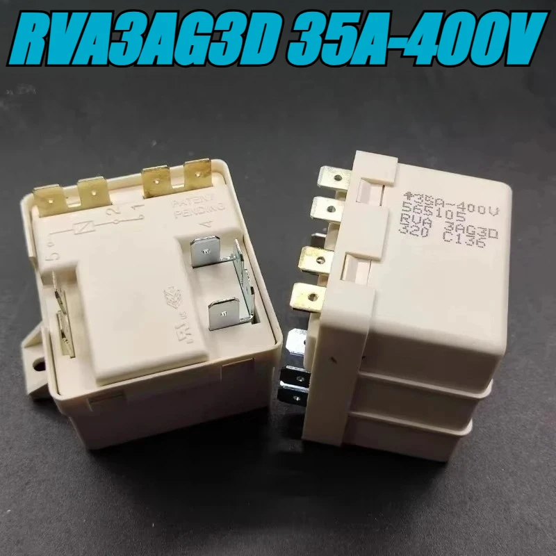 (Совершенно новый оригинал) 1 шт./лот 100% оригинальное реле: RVA3AG3D 35A-400V Реле компрессора Реле запуска холодильника
(Совершенно новый оригинал) 1 шт./лот 100% оригинальное реле: RVA3AG3D 35A-400V Реле компрессора Реле запуска холодильника