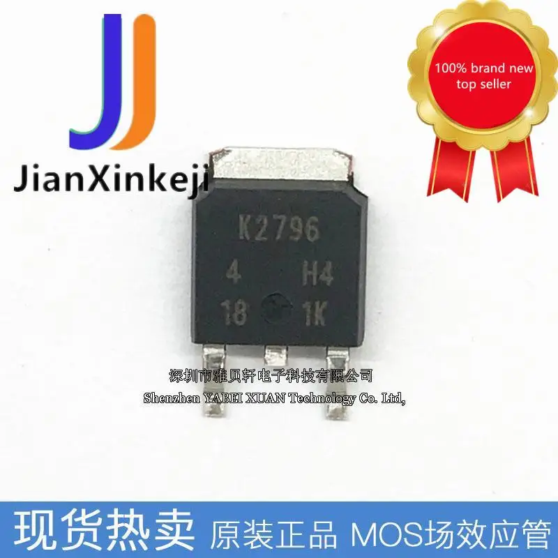 10pcs100% orginal new 2SK2796 K2796 N channel 5A 60V MOS field effect tube patch TO-252 in stock
10pcs100% orginal new 2SK2796 K2796 N channel 5A 60V MOS field effect tube patch TO-252 in stock