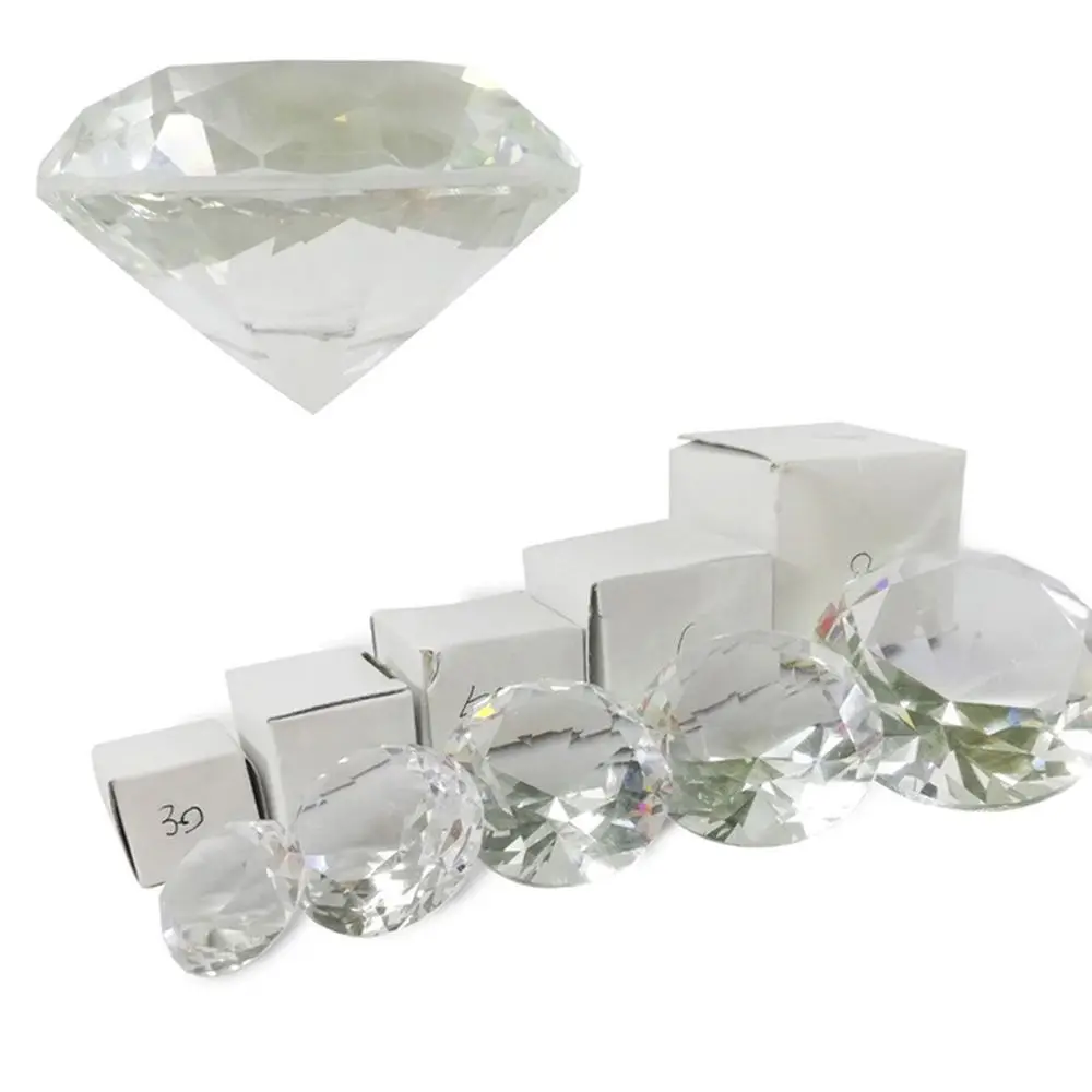 Paperweights Party Adornment Home Decoration Desktop Ornaments Faceted Cut Raw Gemstone Crystal Diamond Clear Glass
Paperweights Party Adornment Home Decoration Desktop Ornaments Faceted Cut Raw Gemstone Crystal Diamond Clear Glass