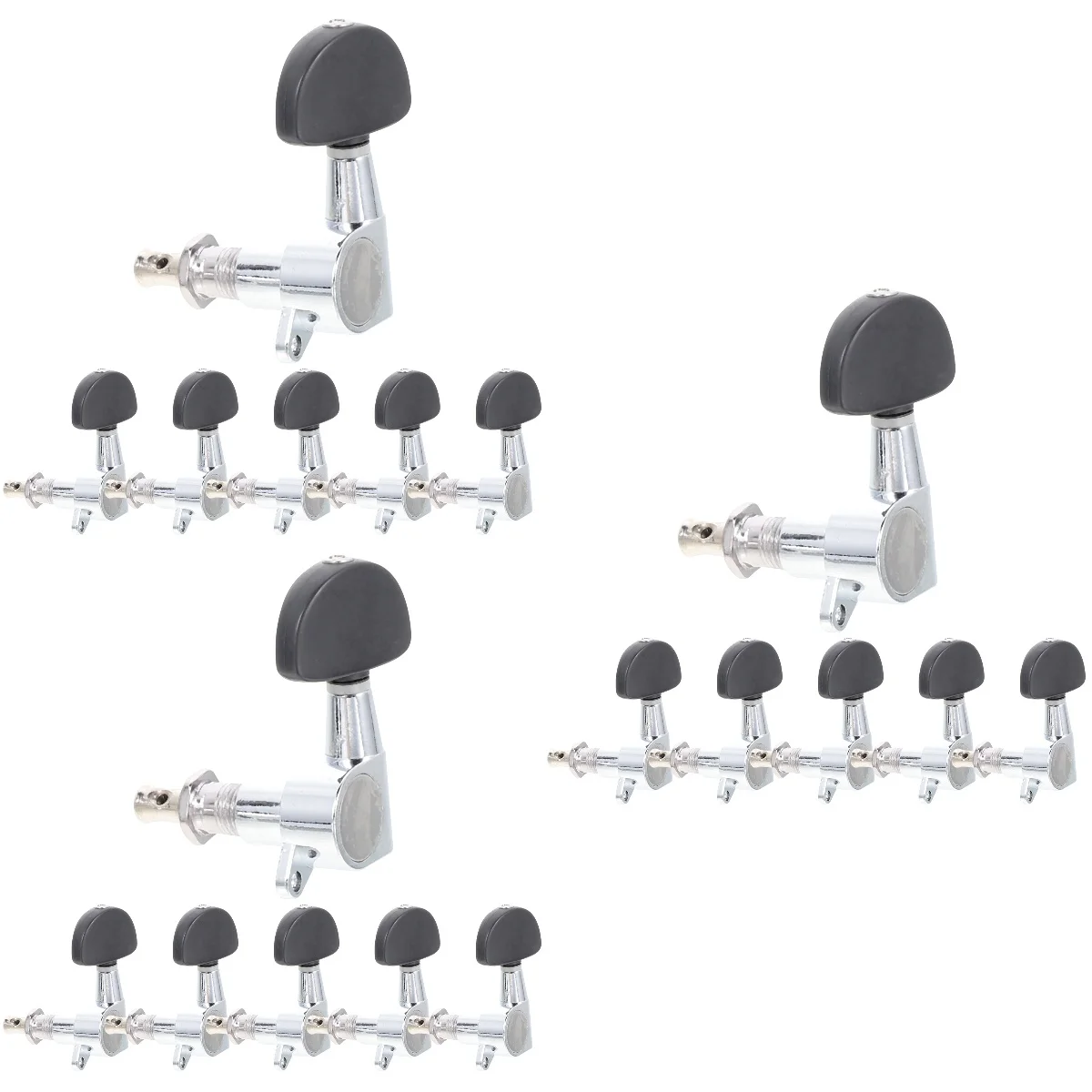 3 Sets 0f Guitar Tuning Pegs Practical Metal Guitar Head Tuner Guitar Peg Accessory
3 Sets 0f Guitar Tuning Pegs Practical Metal Guitar Head Tuner Guitar Peg Accessory