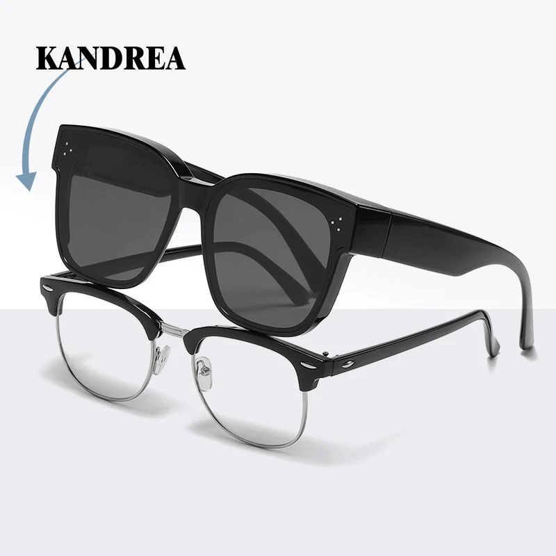 KANDREA Модные поляризованные солнцезащитные очки на клипсе, женские UV400 очки, мужские винтажные очки, уличные солнцезащитные очки, оправа 58239
KANDREA Модные поляризованные солнцезащитные очки на клипсе, женские UV400 очки, мужские винтажные очки, уличные солнцезащитные очки, оправа 58239