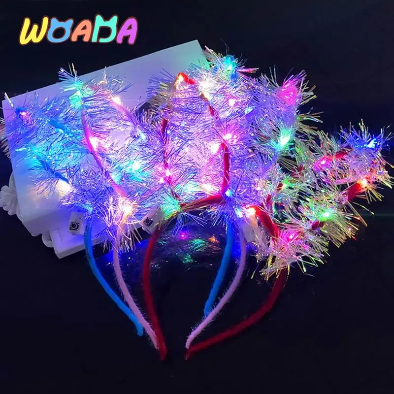 New Luminous Headwear Olden Silk Rabbit Ears Luminous Toys Hair Hoops Temple Fairs Stalls Night Markets
New Luminous Headwear Olden Silk Rabbit Ears Luminous Toys Hair Hoops Temple Fairs Stalls Night Markets