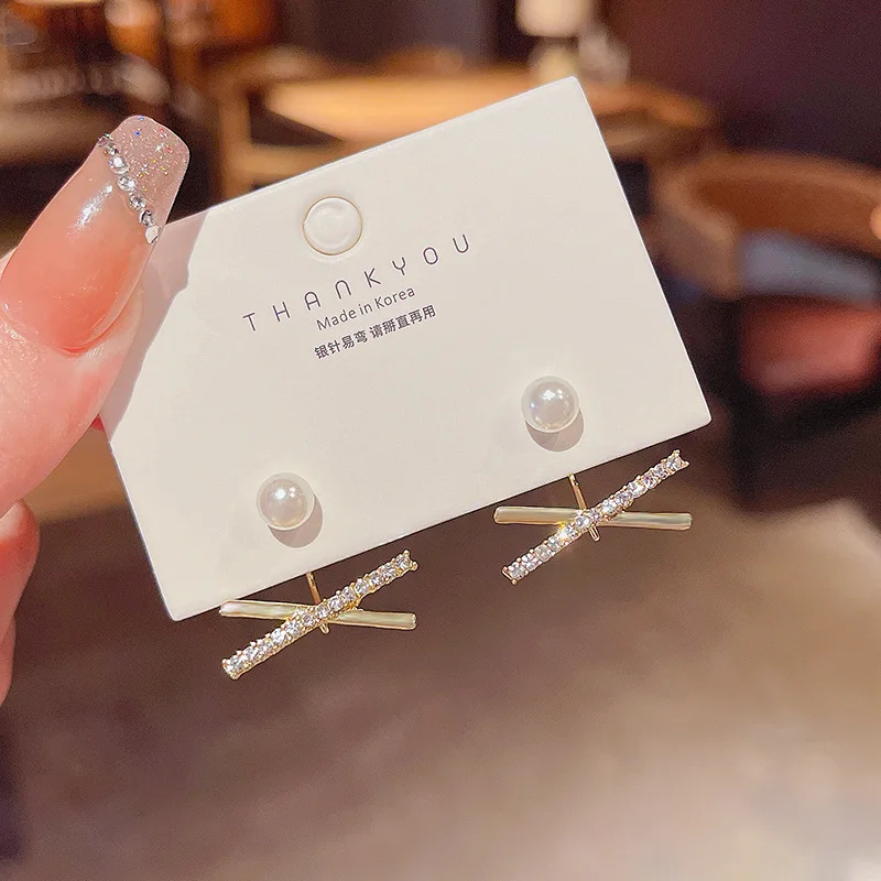 Wholesale SS925 Silvers Needle Cross Earrings Female Stud Jewelry Dropshipping Gift
Wholesale SS925 Silvers Needle Cross Earrings Female Stud Jewelry Dropshipping Gift