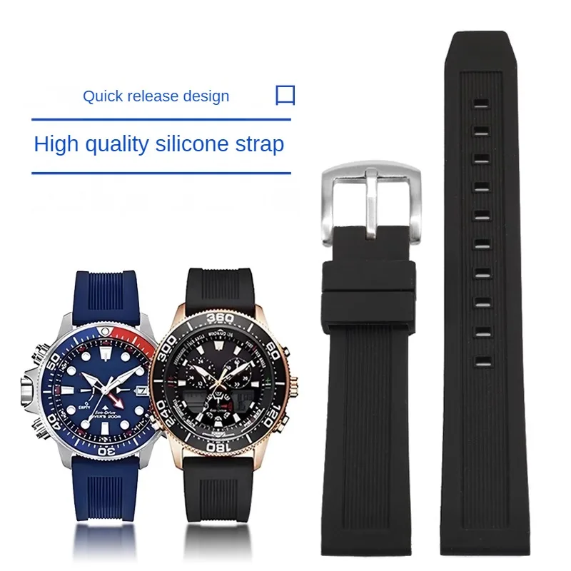 Rubber Watch Strap Substitute For Citizen CC3060-10/BJ2167/69 Series Flat Interface Silicone Watch Strap With 20/22mm.
Rubber Watch Strap Substitute For Citizen CC3060-10/BJ2167/69 Series Flat Interface Silicone Watch Strap With 20/22mm.