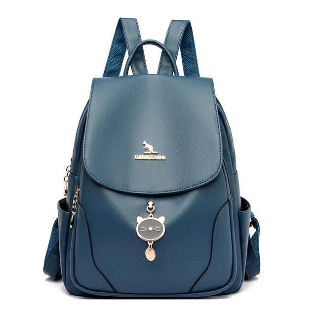Luxury Designer High Quality Leather Women's Backpack 2023 New Fashion Solid Color Ladies Anti Theft Backpack Student Schoolbag
Luxury Designer High Quality Leather Women's Backpack 2023 New Fashion Solid Color Ladies Anti Theft Backpack Student Schoolbag