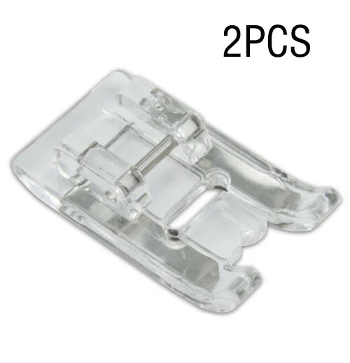 2Pcs Sewing Machine Presser Foot Snap Clear Plastic Pressure Foot For Domestic Multi-purpose Sewing Machine Accessory
2Pcs Sewing Machine Presser Foot Snap Clear Plastic Pressure Foot For Domestic Multi-purpose Sewing Machine Accessory