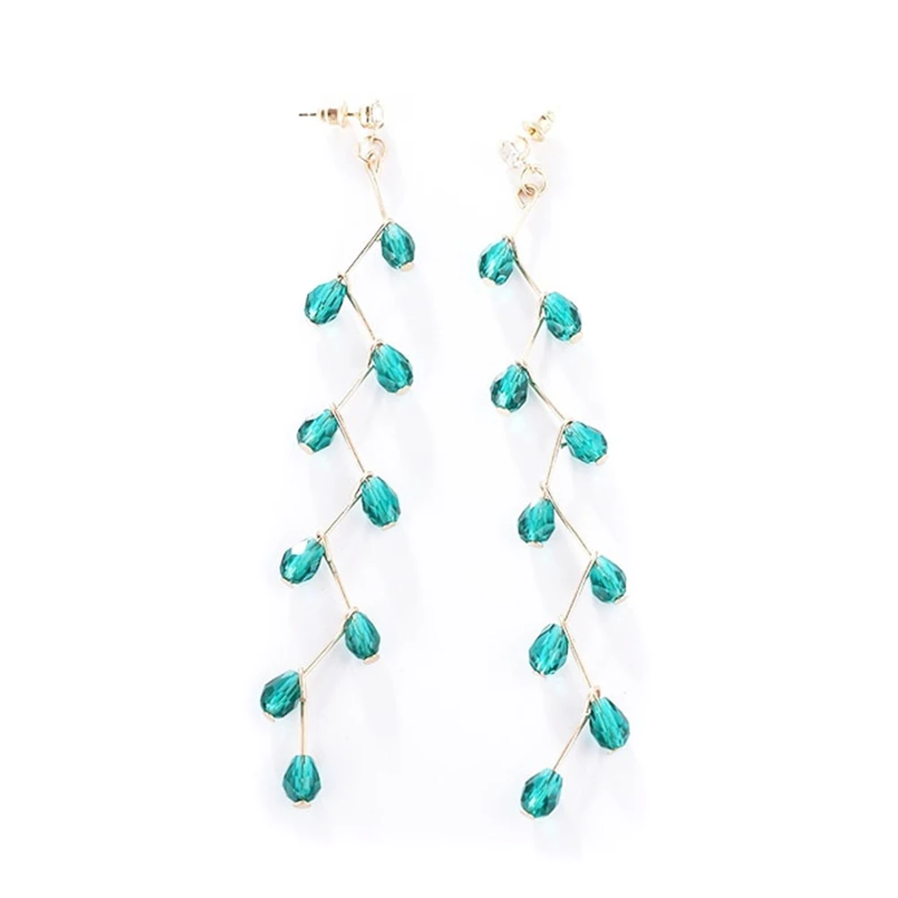 Vintage Long Tassel Earrings Alloy Crystal Earrings Jewelry For Women Party Wedding
Vintage Long Tassel Earrings Alloy Crystal Earrings Jewelry For Women Party Wedding