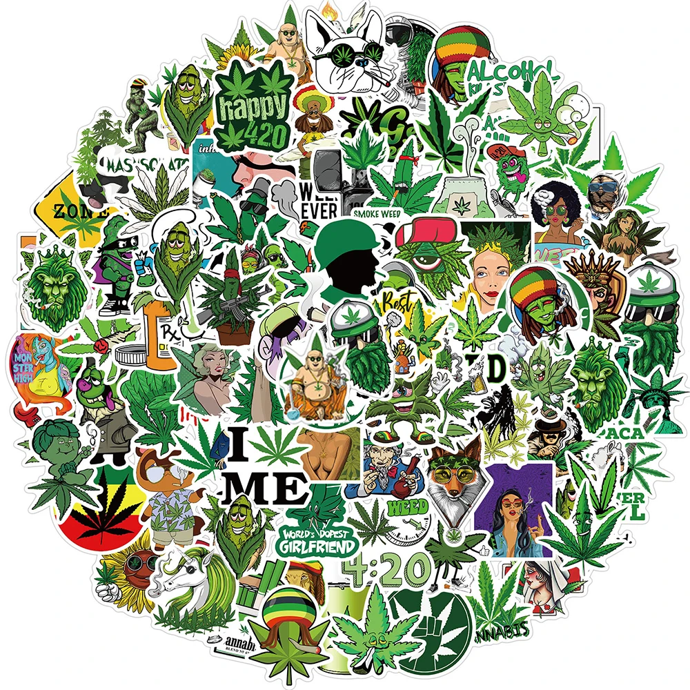 50pcs Anime Weed Leaves Graffiti Stickers for Laptop Luggage Car Skateboard Waterproof Cool Sticker Packs Decal Toys
50pcs Anime Weed Leaves Graffiti Stickers for Laptop Luggage Car Skateboard Waterproof Cool Sticker Packs Decal Toys