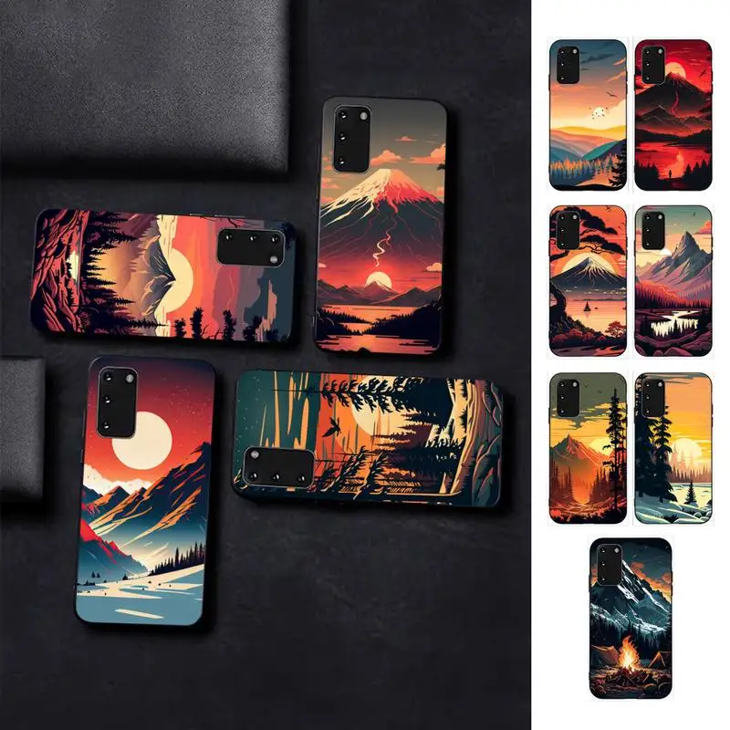 Mountain Tree Sunset Phone Case for Samsung S10 21 20 9 8 plus lite S20 UlTRA 7edge
Mountain Tree Sunset Phone Case for Samsung S10 21 20 9 8 plus lite S20 UlTRA 7edge