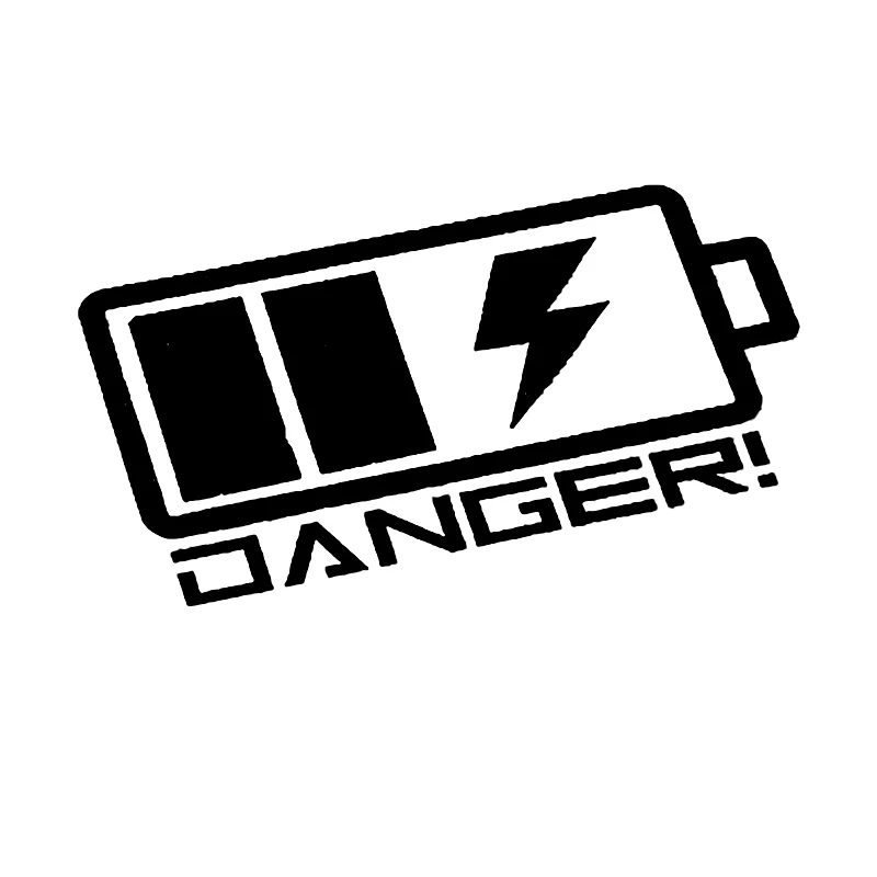 Personality Car Styling Vinyl Warning Battery DANGER Auto Oil Tank Body Window Tail Sticker Decals Width 12.5cm
Personality Car Styling Vinyl Warning Battery DANGER Auto Oil Tank Body Window Tail Sticker Decals Width 12.5cm