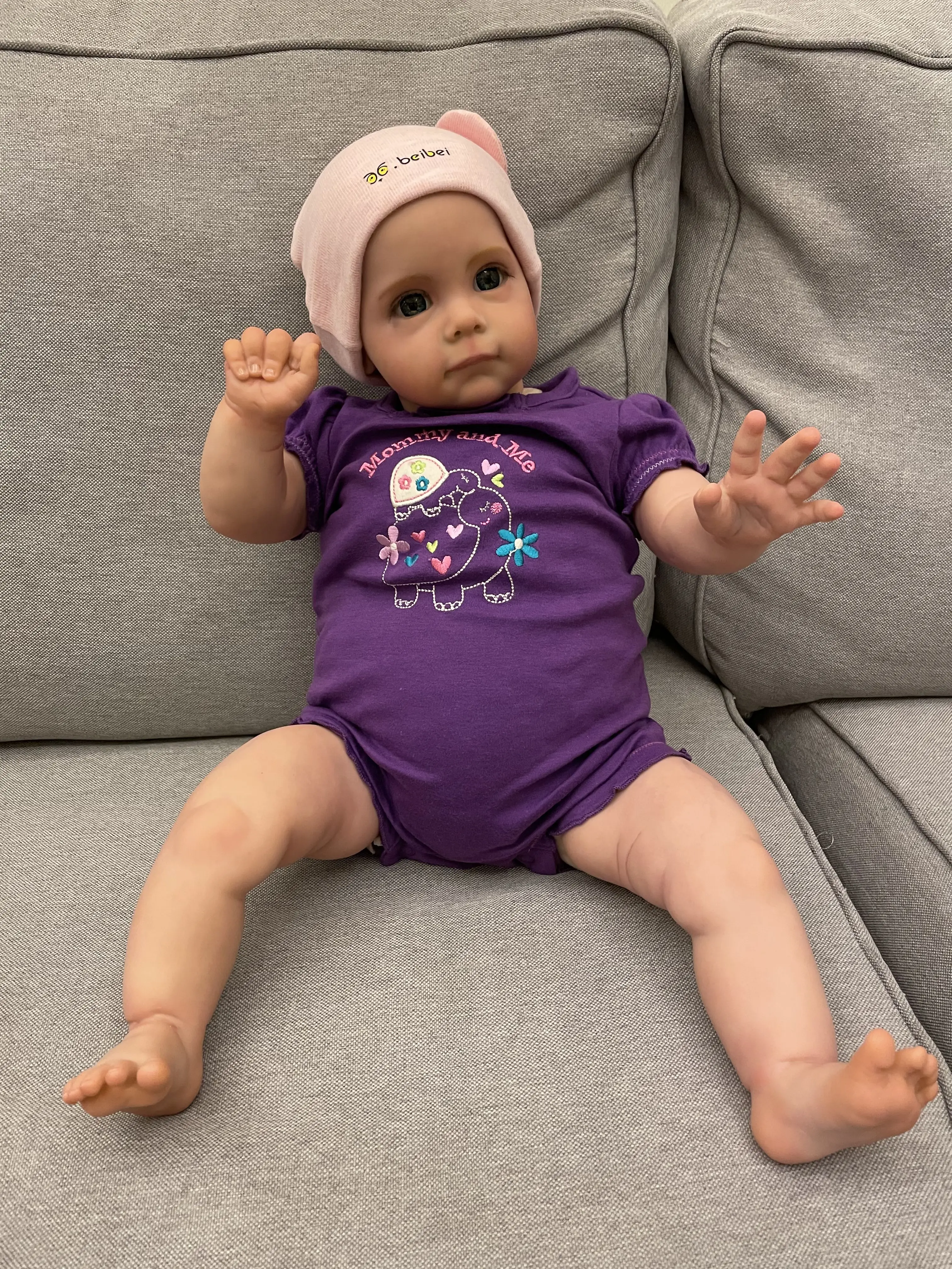 FBBD 24inch Finished Bebe Reborn Doll Maggie Lifelike Softtouch 100%Hand -Painted As Picture Toys For Children
FBBD 24inch Finished Bebe Reborn Doll Maggie Lifelike Softtouch 100%Hand -Painted As Picture Toys For Children
