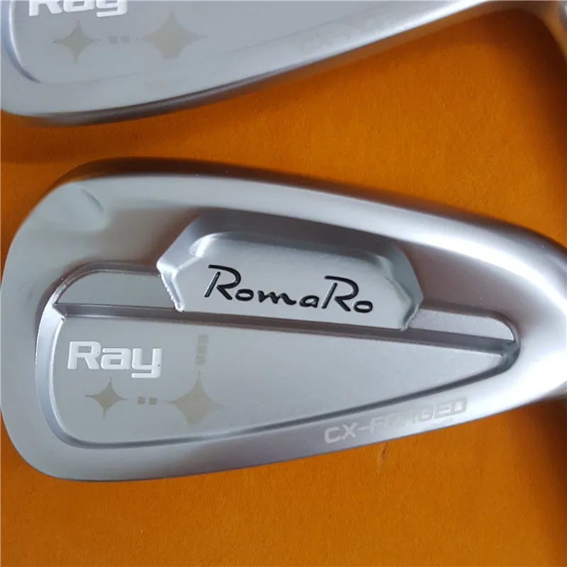 

Men golf iron Original CNC FORGED iron RomaRo Ray CX-FORGED irons set ( 4 5 6 7 8 9 P )steel shaft golf clubs