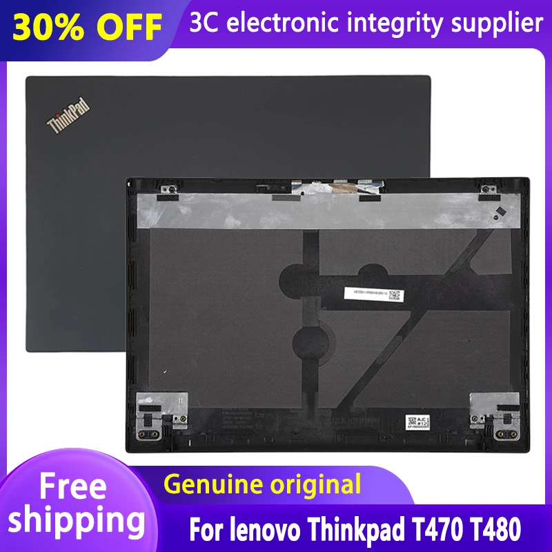 New Laptop Case For Lenovo Thinkpad T470 T480 LCD Back Cover Rear Lid Top Display Screen Housing Replacement 01AX954 AP12D000100
New Laptop Case For Lenovo Thinkpad T470 T480 LCD Back Cover Rear Lid Top Display Screen Housing Replacement 01AX954 AP12D000100