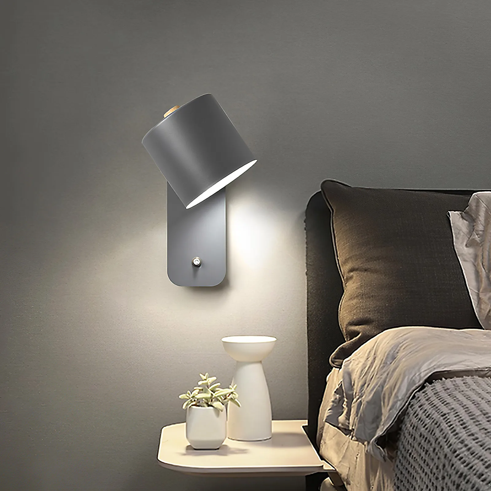 Wrought Iron Light Wall Mounted Wall Light Rotating Concise Wall Light With E27 Screw Mouth Wall Mounted For Balcony Bedroom
Wrought Iron Light Wall Mounted Wall Light Rotating Concise Wall Light With E27 Screw Mouth Wall Mounted For Balcony Bedroom