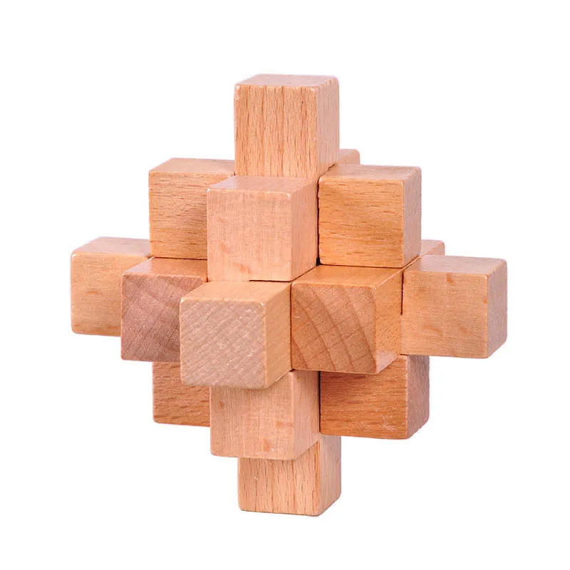 Wooden Brain Teaser Puzzle Kong Ming Luban Lock Educational Intellectual Toys IQ Challenge Games Kids Adults Juego Ingenio 
Wooden Brain Teaser Puzzle Kong Ming Luban Lock Educational Intellectual Toys IQ Challenge Games Kids Adults Juego Ingenio
