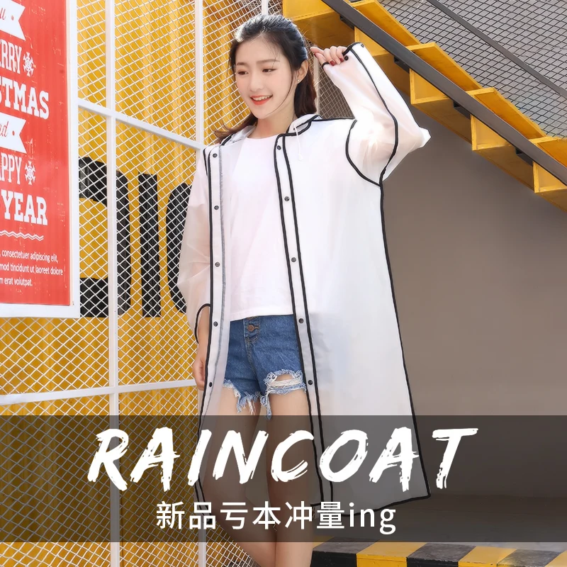 Adult Raincoat Transparent Portable Clear Student Travel Raincoat Hiking Rainstorm ImpermeableVeste Pluie Woman Jacket
Adult Raincoat Transparent Portable Clear Student Travel Raincoat Hiking Rainstorm ImpermeableVeste Pluie Woman Jacket