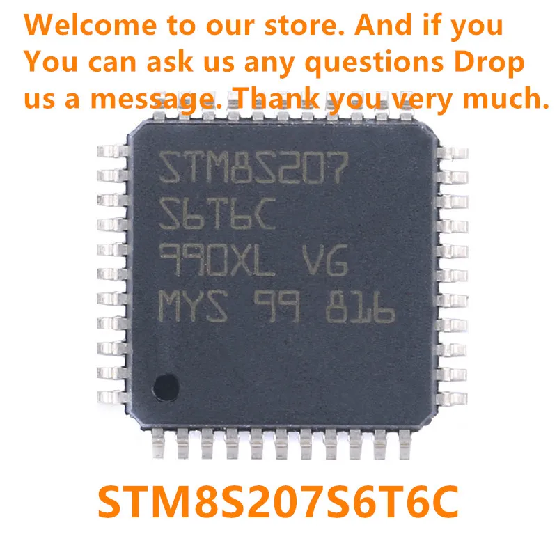 Оригинальный аутентичный STM8S207S6T6C LQFP-44 24 МГц/32 КБ flash/8-битный микроконтроллер-микросхема MCU IC Chip
Оригинальный аутентичный STM8S207S6T6C LQFP-44 24 МГц/32 КБ flash/8-битный микроконтроллер-микросхема MCU IC Chip