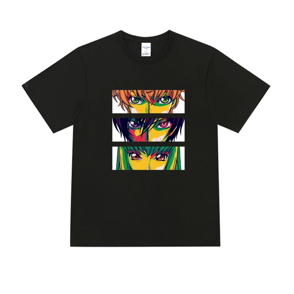 Anime Code Geass Lelouch Lamperouge Classic Comic Print T Shirt Men Women Japanese Streetwear Tee Shirt Fashionable Cotton Tops
Anime Code Geass Lelouch Lamperouge Classic Comic Print T Shirt Men Women Japanese Streetwear Tee Shirt Fashionable Cotton Tops