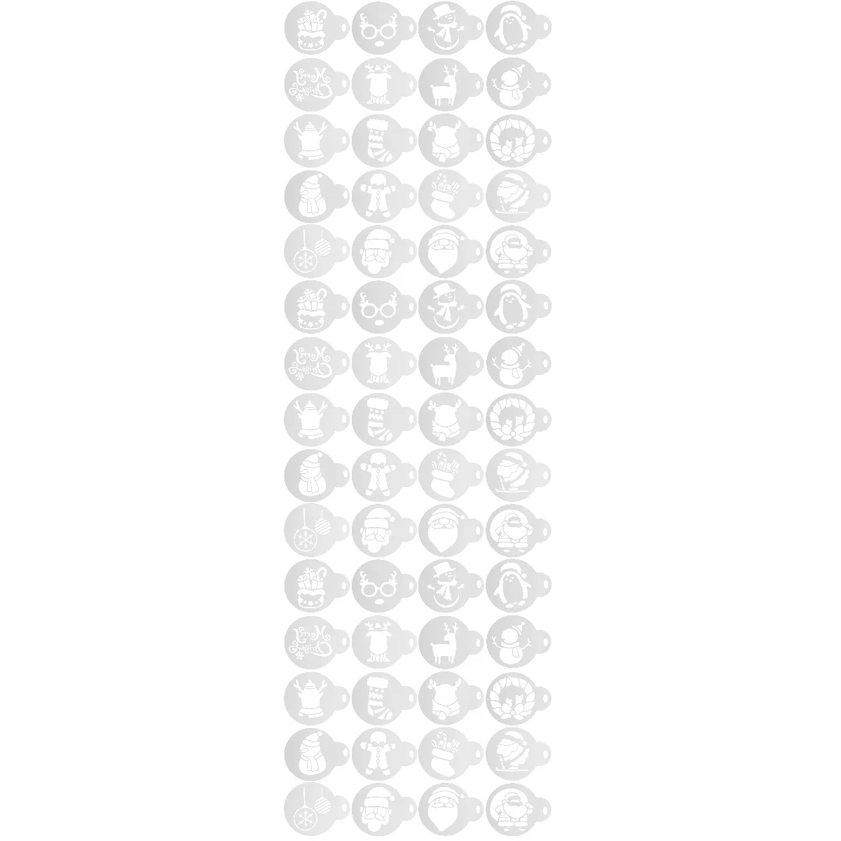 Christmas Stencils Templates Embossing Cookie Stencil Cake Xmas Template Reusable Painting Drawing Set Decoration Holiday Mold
Christmas Stencils Templates Embossing Cookie Stencil Cake Xmas Template Reusable Painting Drawing Set Decoration Holiday Mold
