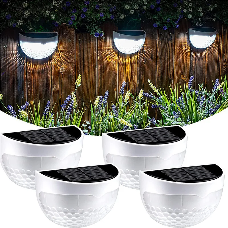 1/8Pcs LED Solar Light Outdoor Wall Lamps Energy Garden Lamps Waterproof Solar Fence Lamp Christmas Decoration Festoon Led Light
1/8Pcs LED Solar Light Outdoor Wall Lamps Energy Garden Lamps Waterproof Solar Fence Lamp Christmas Decoration Festoon Led Light