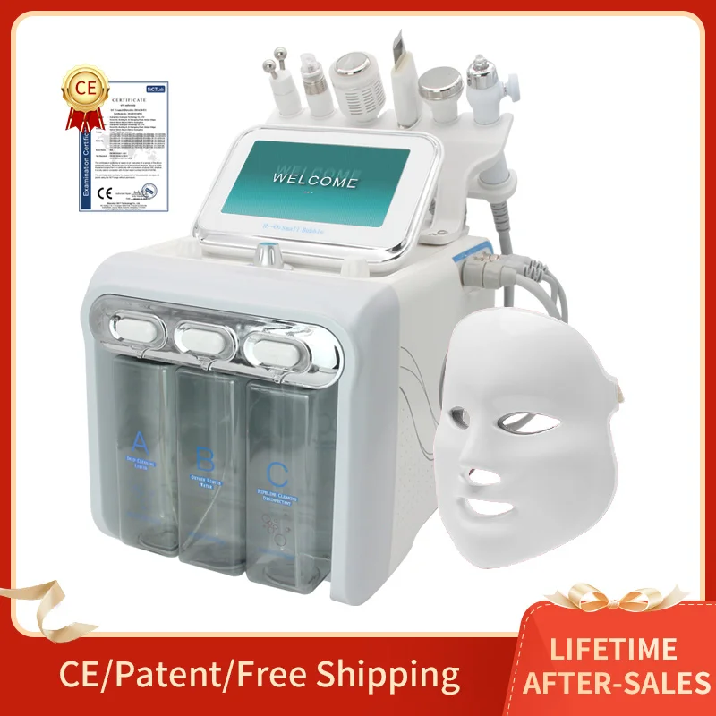 7 IN1 Free Shipping Diamond Skin Rejuvenating Professional Bubble Skin Care Hydra Facial Beauty Salon Hydrogen And Oxygen
7 IN1 Free Shipping Diamond Skin Rejuvenating Professional Bubble Skin Care Hydra Facial Beauty Salon Hydrogen And Oxygen