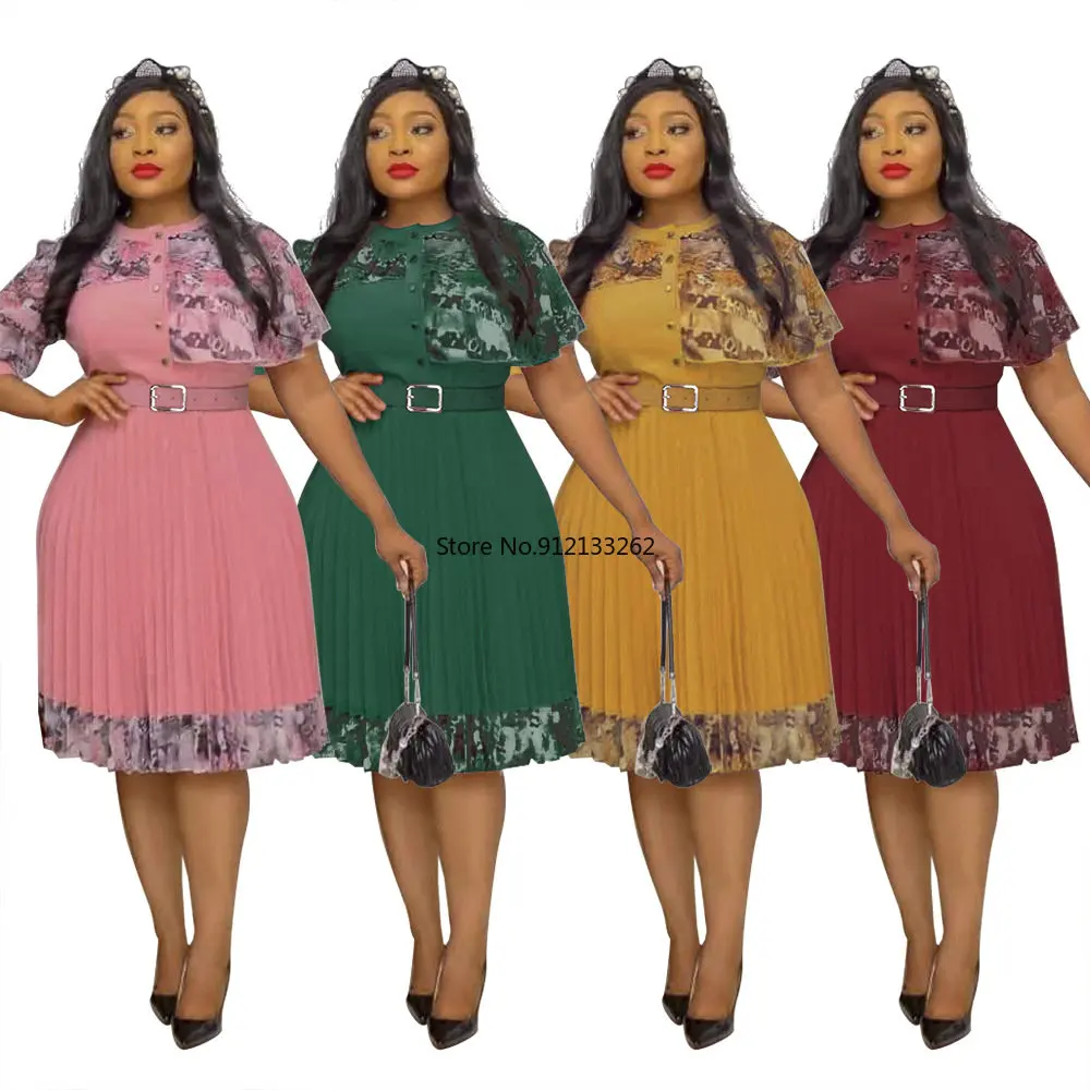 Africaine Femme Clothes 2022 African Dresses for Women Traditional Dashiki Print Pleated Dress Elegant Ladies Office Robe
Africaine Femme Clothes 2022 African Dresses for Women Traditional Dashiki Print Pleated Dress Elegant Ladies Office Robe