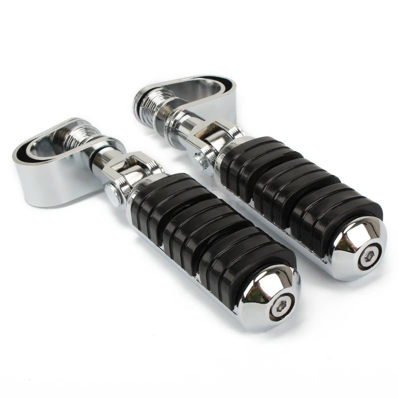 Motorcycle Foot Pegs Mount Highway Clamp Foot Pegs Footrest For Harley Sportster GoldWing GL1800 R6 VN800
Motorcycle Foot Pegs Mount Highway Clamp Foot Pegs Footrest For Harley Sportster GoldWing GL1800 R6 VN800
