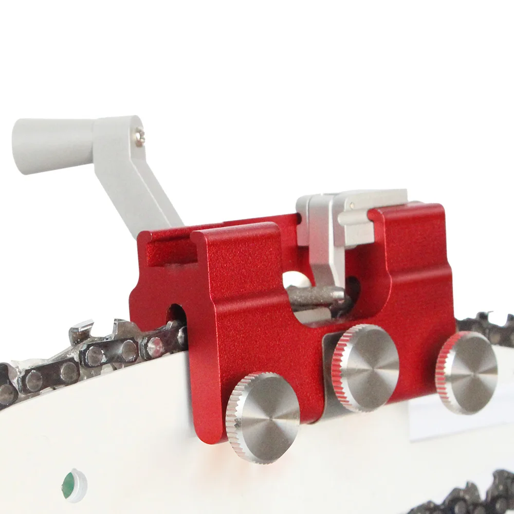 Chain Saw Sharpener With Grinding Head Portable Chain Clip Chain Sharpener Chain Fixture Fast Hand Sharpening Garden Tool Kit
Chain Saw Sharpener With Grinding Head Portable Chain Clip Chain Sharpener Chain Fixture Fast Hand Sharpening Garden Tool Kit