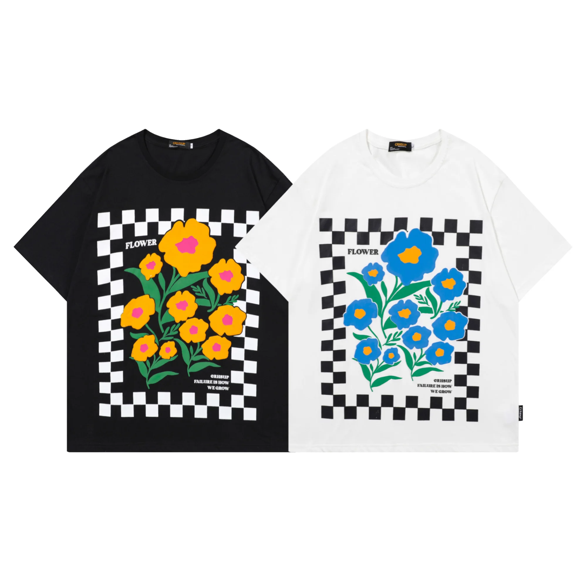 2022 summer new American retro plant flower short-sleeved T-shirt men and women niche high-end couple tops trend
2022 summer new American retro plant flower short-sleeved T-shirt men and women niche high-end couple tops trend