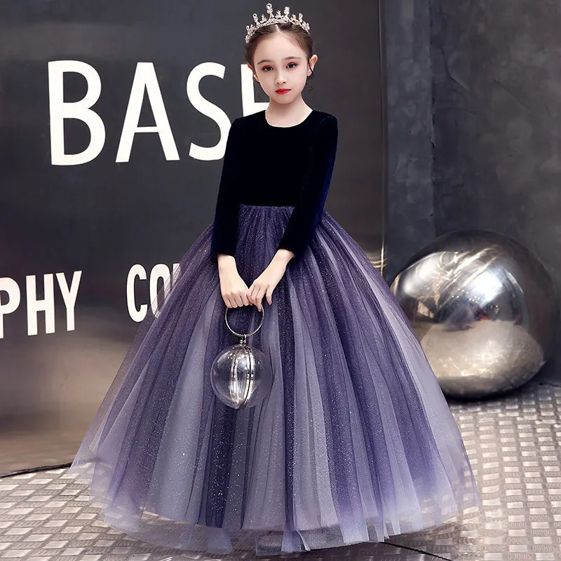 Kids Tulle Prom Ball Gowns Children's Evening Dress Long Sleeve Polka Dot Mesh Girl Ball Gown Show Piano Party Princess Dresses
Kids Tulle Prom Ball Gowns Children's Evening Dress Long Sleeve Polka Dot Mesh Girl Ball Gown Show Piano Party Princess Dresses