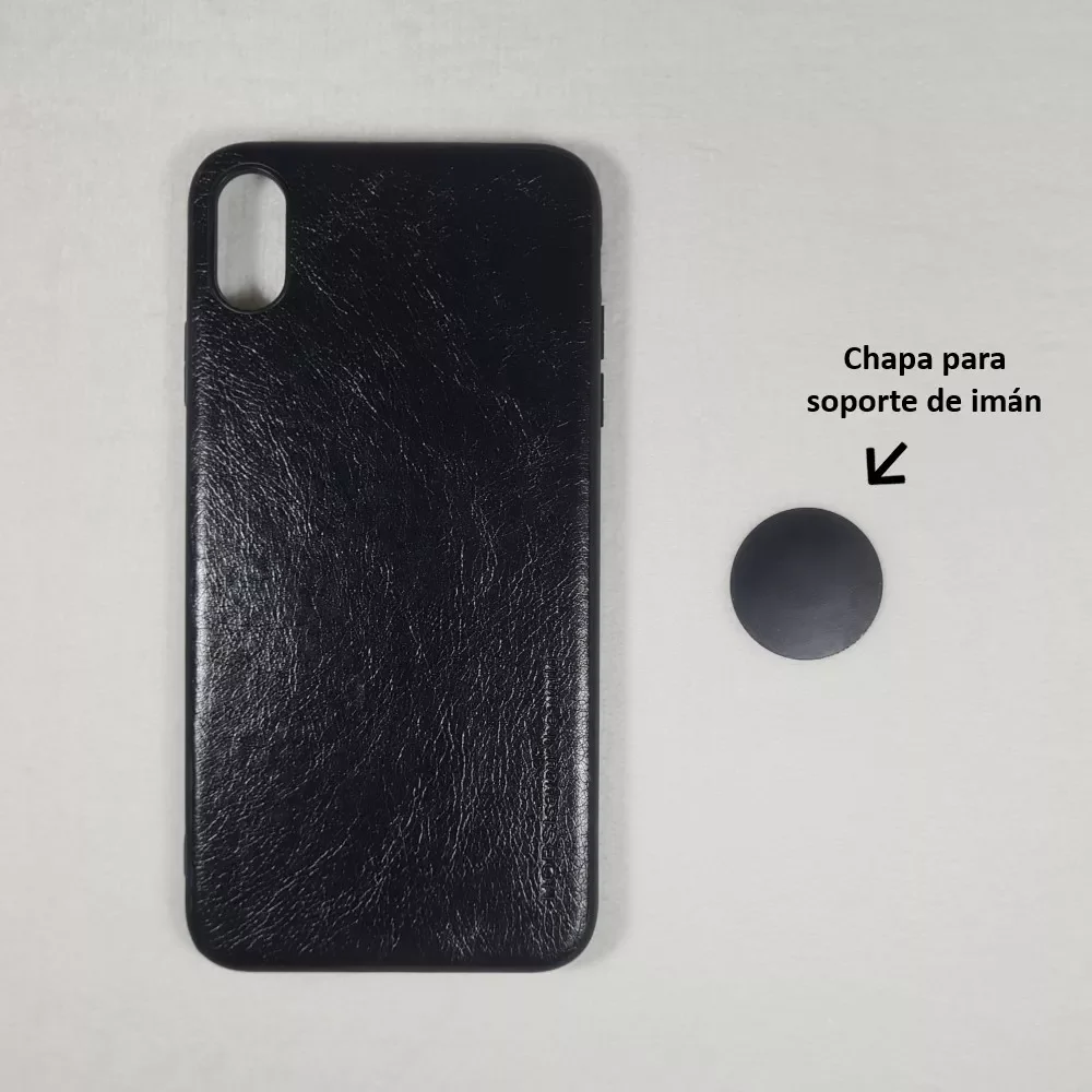 NEW2023 Black leather case for , case with metal plate for magnet stand included, case for iPhone XS Max
NEW2023 Black leather case for , case with metal plate for magnet stand included, case for iPhone XS Max