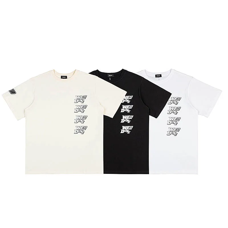 New Arrival WE11DONE Cotton T-shirt Printing Letter Logo Men/Women O-Neck Short Sleeve Coat Loose tops
New Arrival WE11DONE Cotton T-shirt Printing Letter Logo Men/Women O-Neck Short Sleeve Coat Loose tops