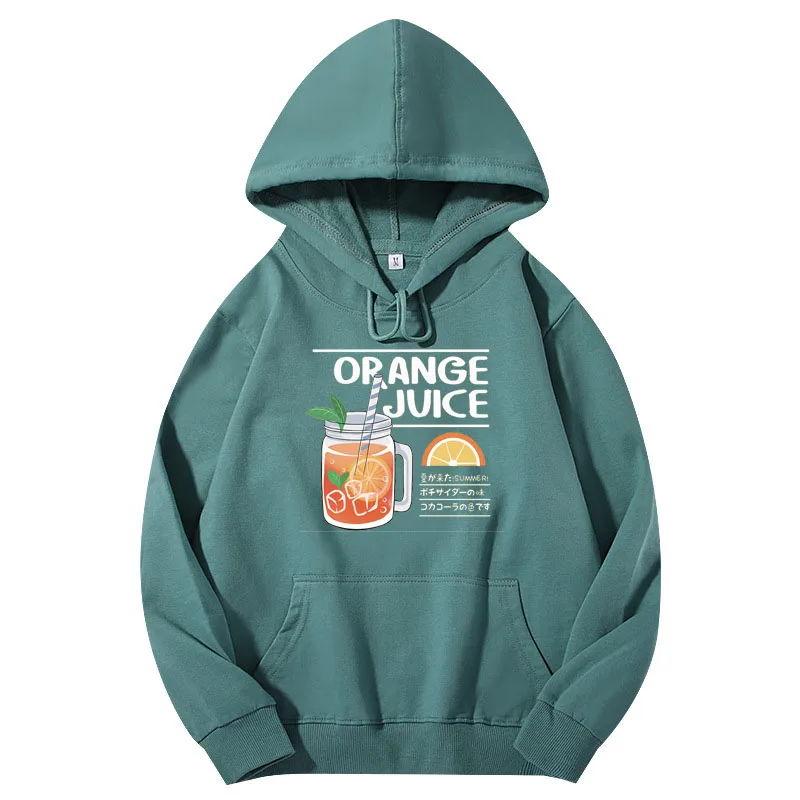 New Women Casual Clothes Fashion Hoodies Orange Juice Print Sweatshirt Girl Pure Cotton Long Sleeve Tops Lovers' Clothes
New Women Casual Clothes Fashion Hoodies Orange Juice Print Sweatshirt Girl Pure Cotton Long Sleeve Tops Lovers' Clothes