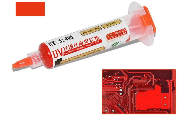 Сварочный флюс 10cc для печатных плат
Сварочный флюс 10cc для печатных плат